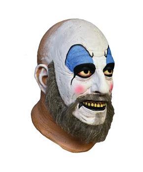 Captain Spaulding Full Overhead Latex Clown Mask Halloween Costume Accessory
