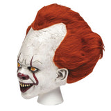 Evil Clown Pennywise Deluxe Mask for Halloween Parties and Costume Events