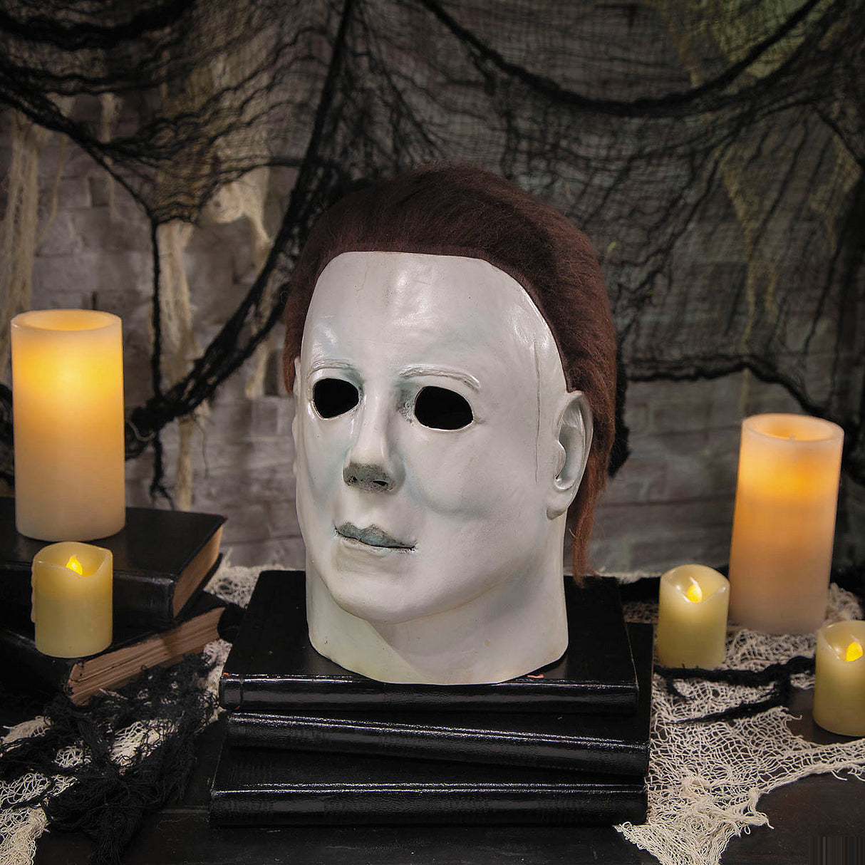 Spooky Michael Myers Deluxe Mask for Halloween Parties and Costume Events