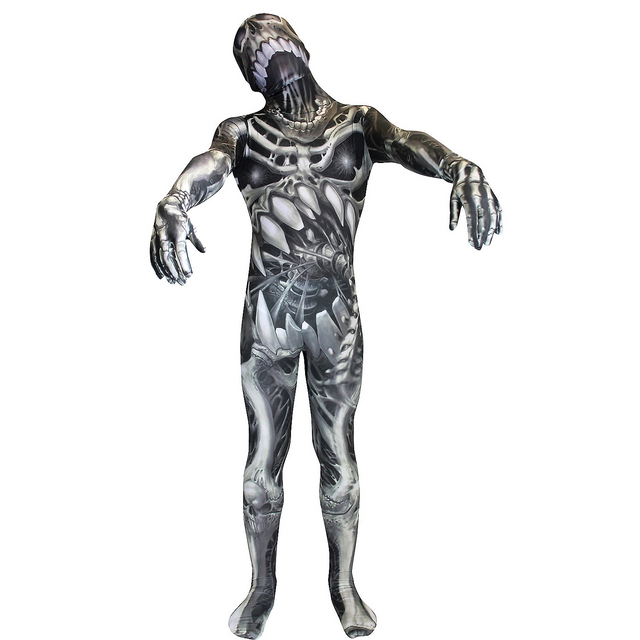 Men's Skull N Bones Morphsuit