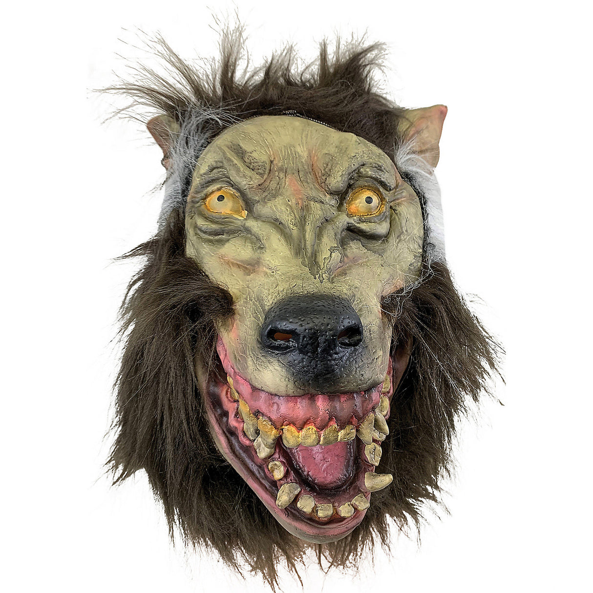 Spooky Werewolf Deluxe Mask for Halloween Parties and Scary Costume Events