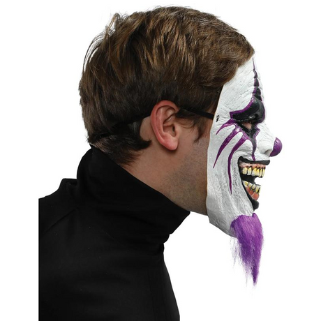 Adult Bearded Clown Mask