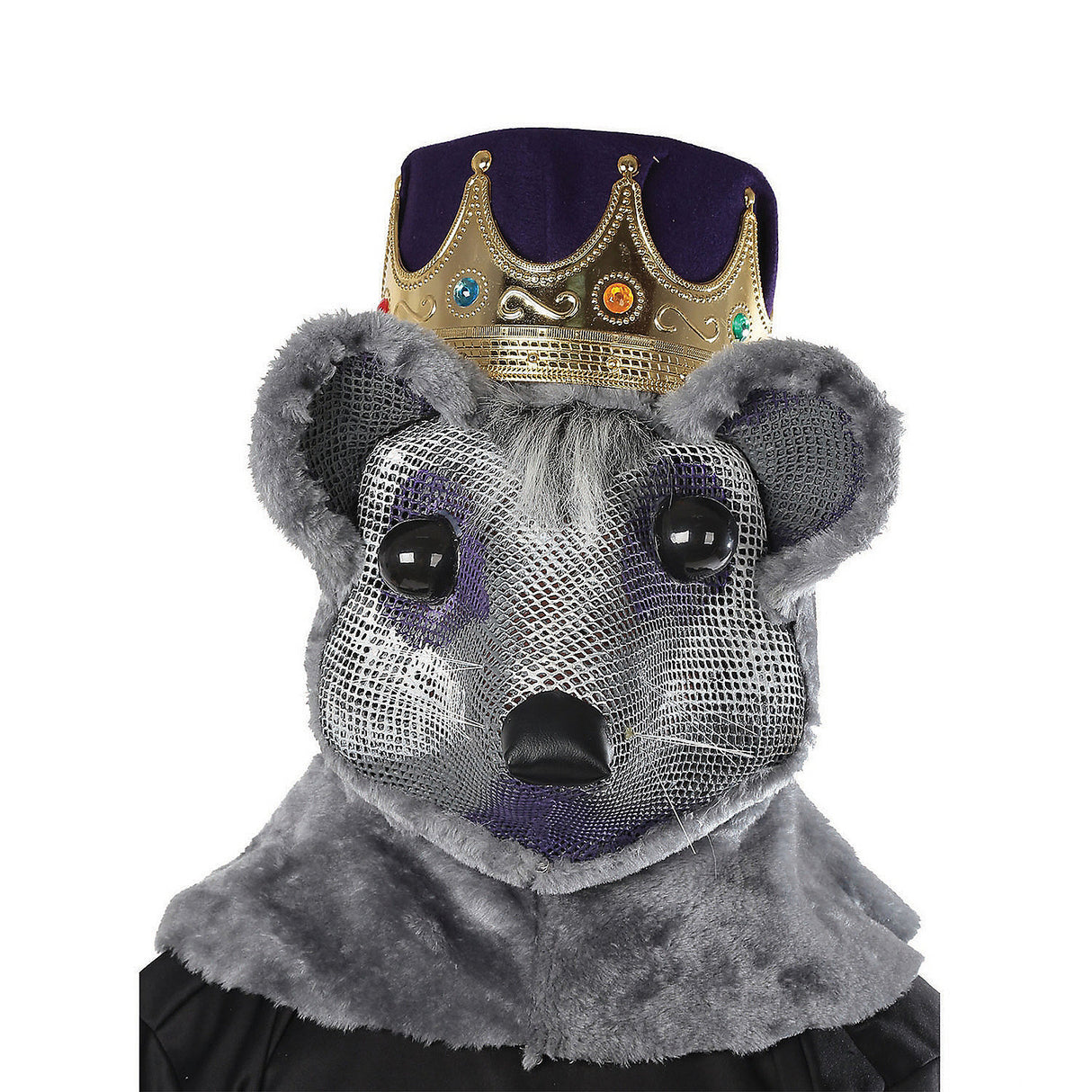 Mouse King Costume with Crown for Halloween Parties and Christmas Celebrations