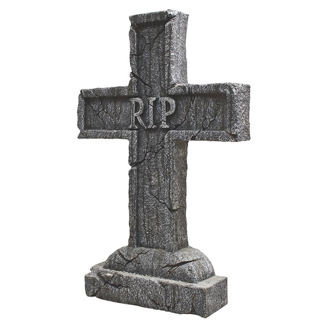 RIP Cross Tombstone