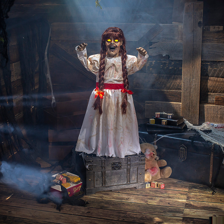 Grim Girl Doll Prop