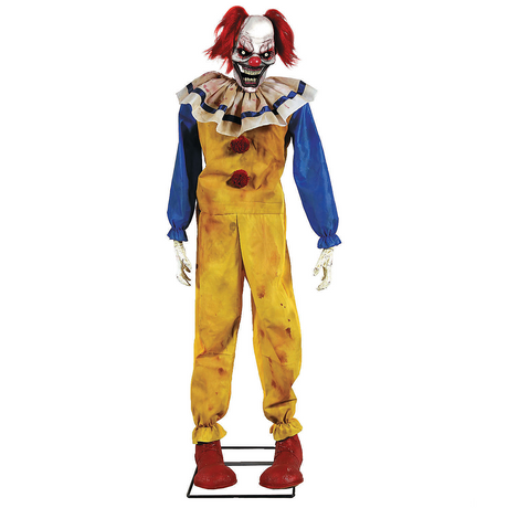 Twitching Clown Animated Prop