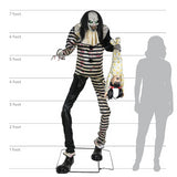 Terrifying Sweet Dreams 7ft Animated Prop for Halloween Decorations and Spooky Events