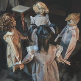 Animated RING AROUND THE ROSIE Prop for Halloween Parties and Scary Decorations