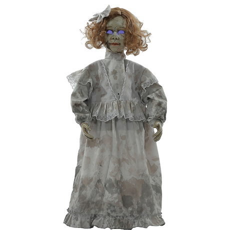 Animated Cracked Victorian Doll