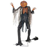 Unique Scorched Scarecrow Decoration with Fog Machine for Halloween Haunted House and Outdoor Displays