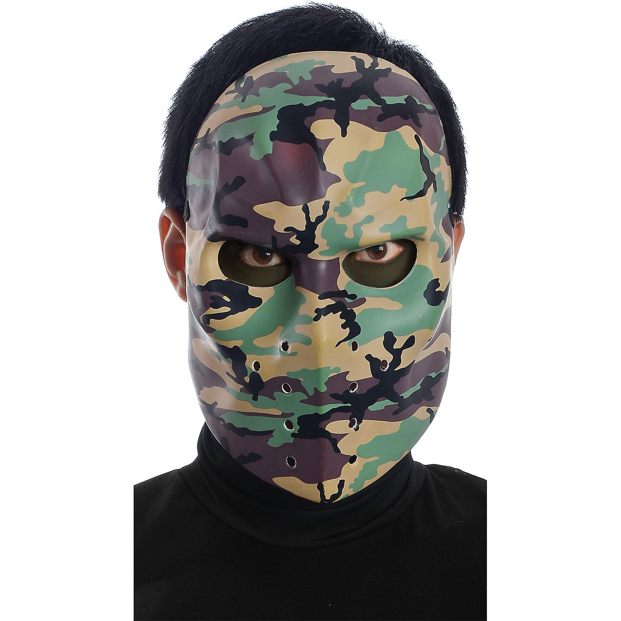Premium Camo Hockey Mask for Ice Sports Events and Halloween Costume Parties