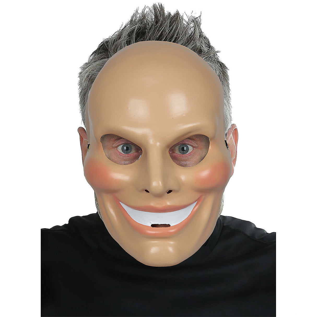 Sinister Smiley Mask for Halloween Parties Costume Events and Spooky Themed Gatherings