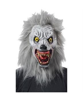 Albino Werewolf Mask Deluxe Latex Halloween Prop