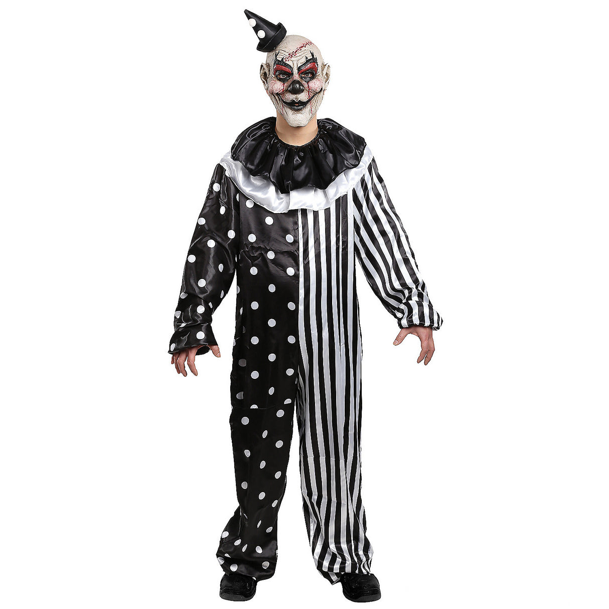 Men's Kill Joy Clown Costume for Halloween Parties Trick or Treating and Scary Costume Events