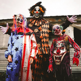 Halloween Clown Adult One Size Scary Costume Outfit