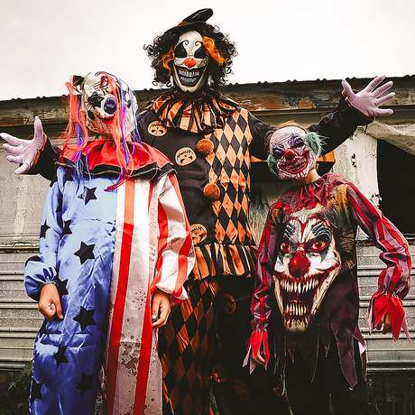 HALLOWEEN CLOWN ADULT ONE SIZE Costume