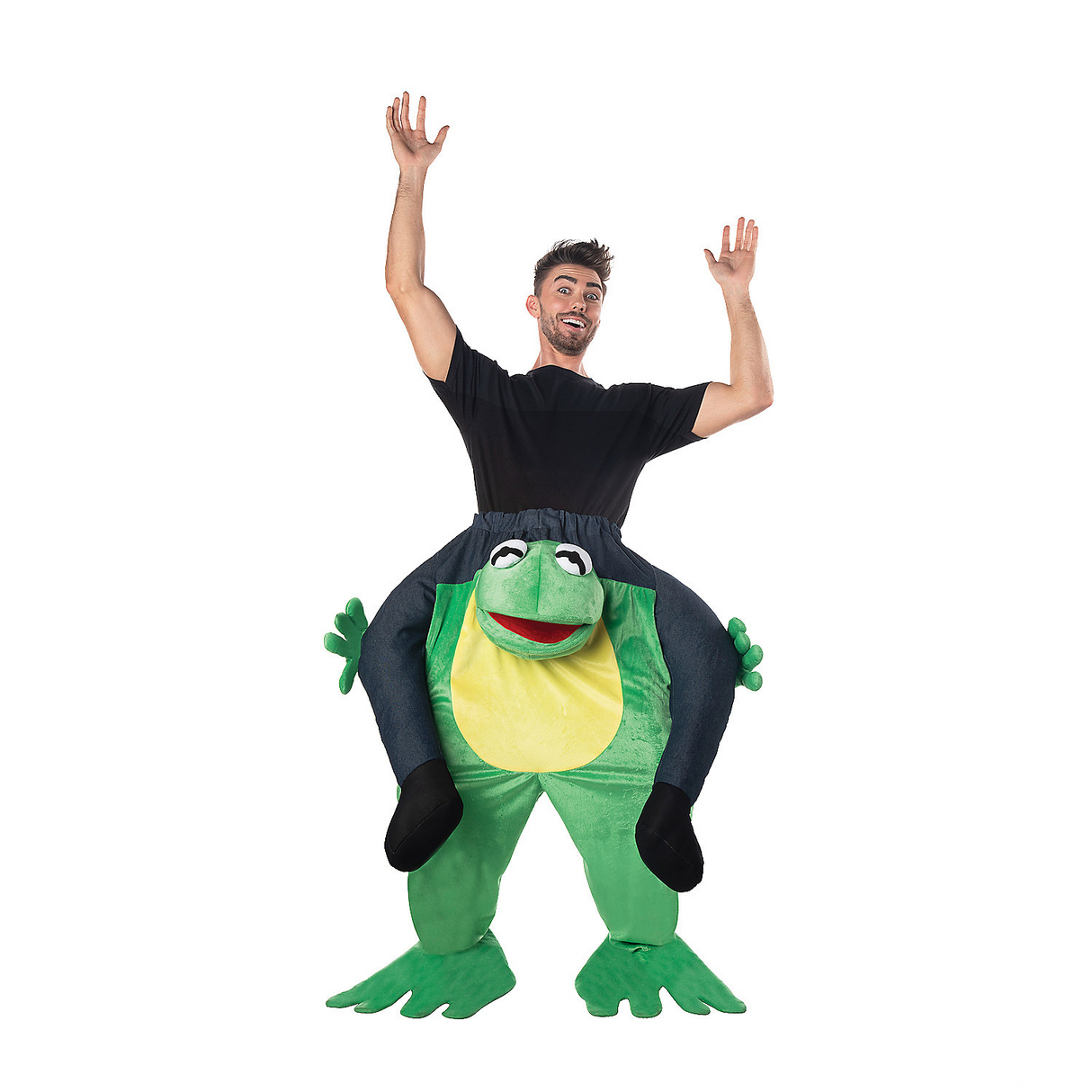 CARRY ME FROG ADULT Costume for Halloween Parties Group Events and Couple Celebrations