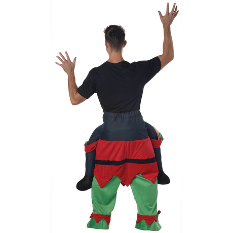 Adult Carry Me Elf Christmas costume