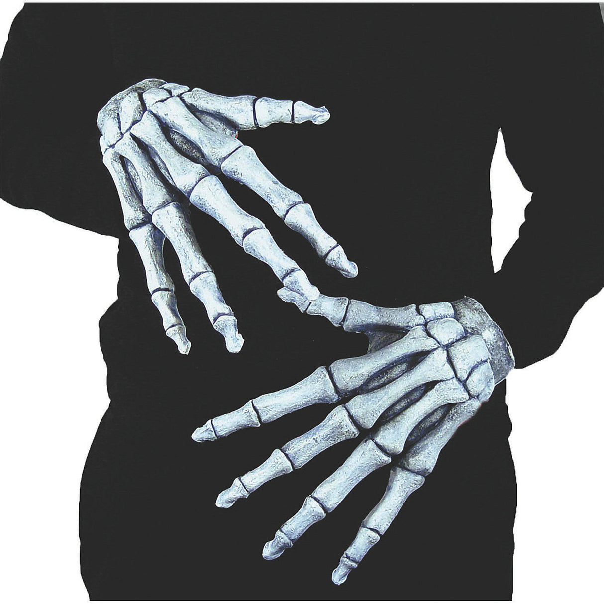 Realistic Skeleton Hands for Halloween Costumes and Spooky Makeovers