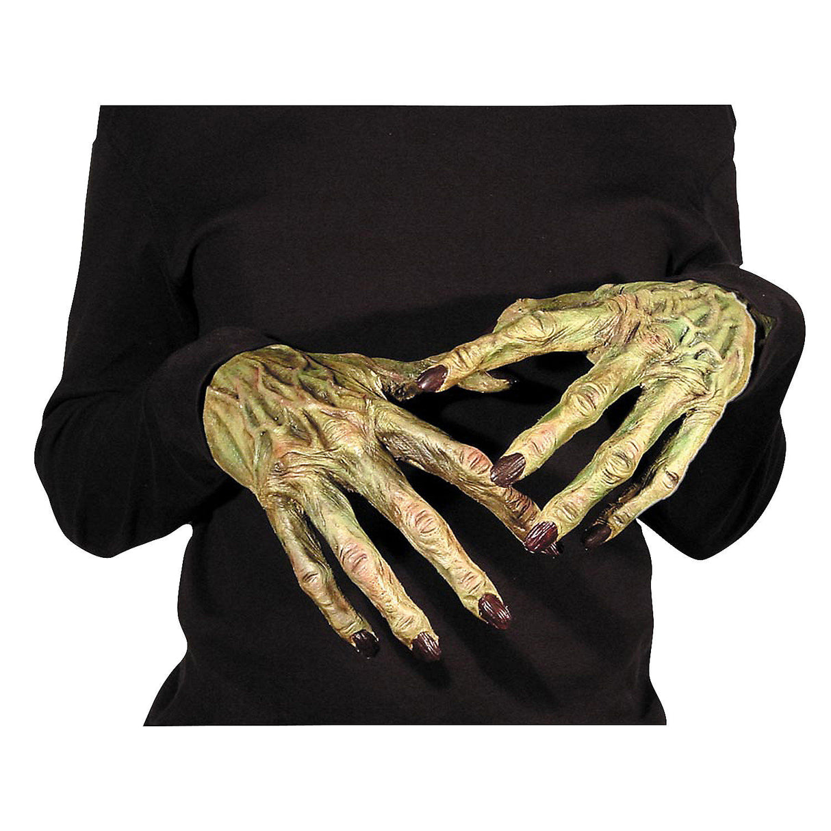 Creepy Latex Monster Hands for Realistic Halloween Costumes and Spooky Parties