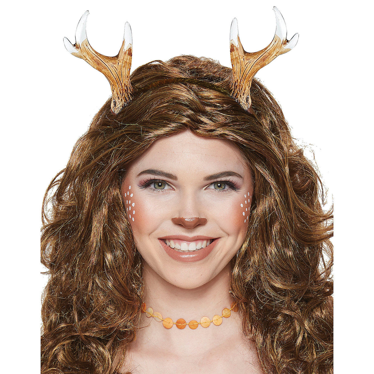 Fawn Antlers Headpiece for Holiday Celebrations Costume Events and Festive Occasions