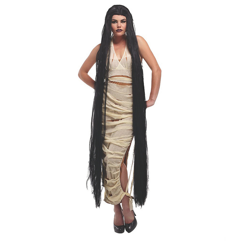 Long Black Wig