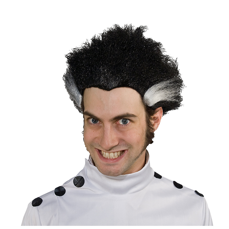 Mad Science Wig for Halloween Costumes Scary Parties and Themed Events