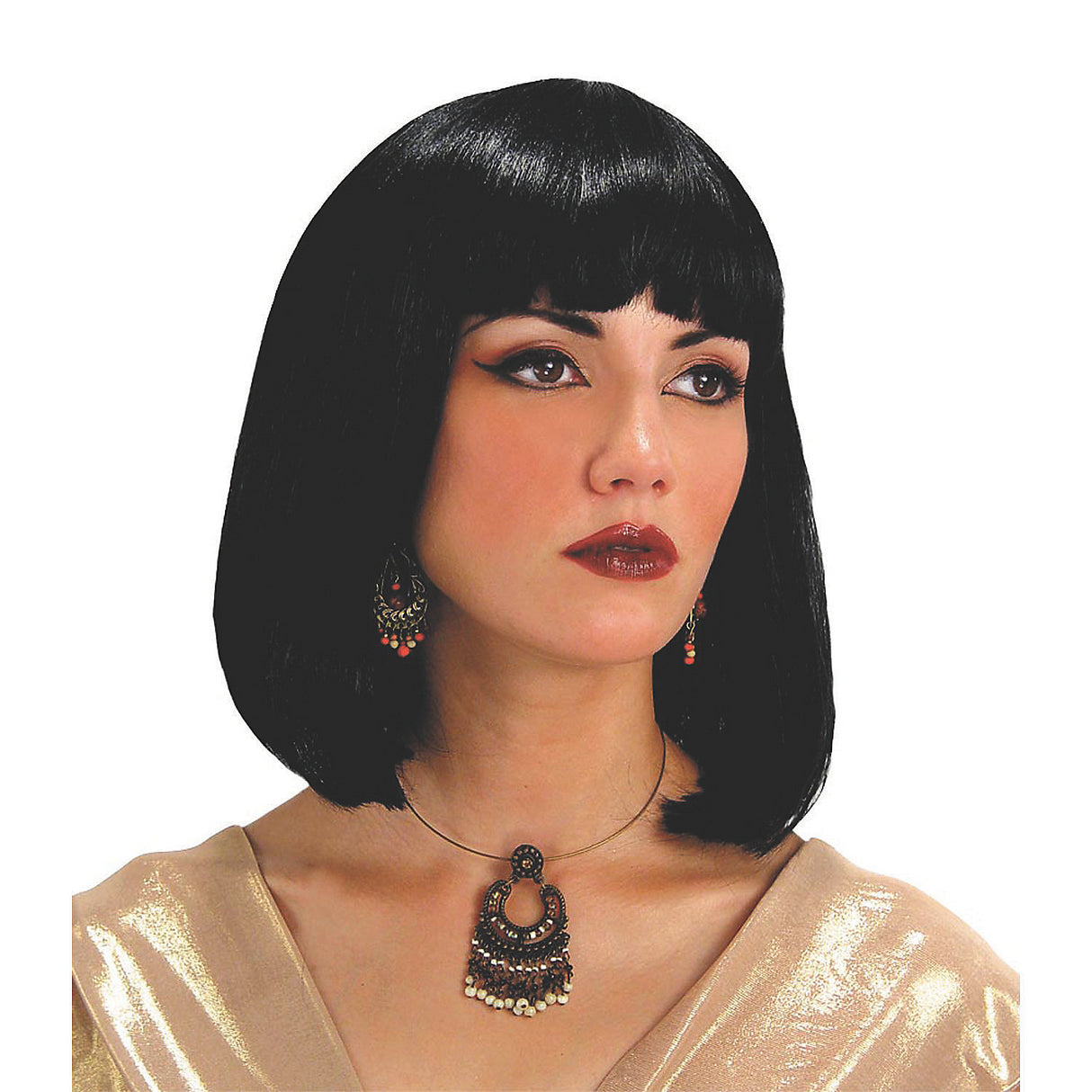 Authentic Cleopatra Wig for Halloween Costume Parties and Themed Events