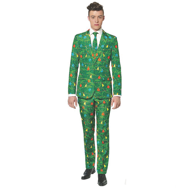 CHRISTMAS TREE GREEN SUIT ADULT