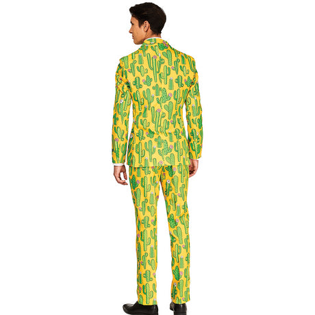 Sunny Yellow Cactus Adult Costume for Cinco de Mayo Quinceanera and Festive Parties