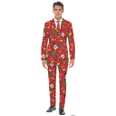 Christmas Red Icons Ad Lg Costume