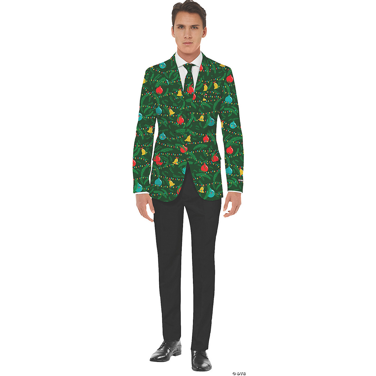 CHRISTMAS GRN JACKET/TIE