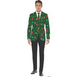 CHRISTMAS GRN JACKET/TIE