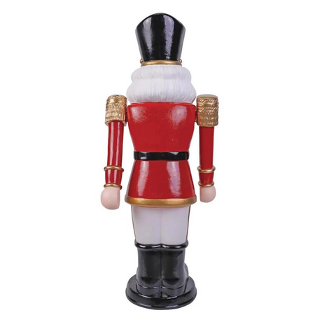 NUTCRACKER ANIMATED RED/BU 36in