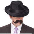 Brown Handle Bar Mustache