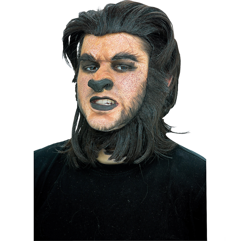 Werewolf Nose Latex Prosthetic Accessory for Halloween Costumes shown clearly in the product image