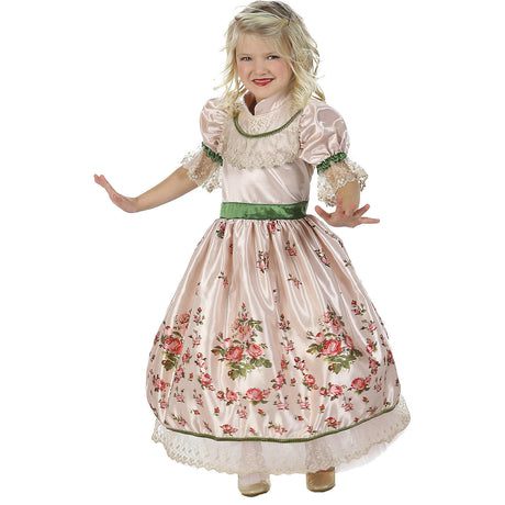 Girl's Vintage Red Riding Hood Costume