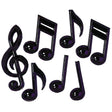 Music Notes Plastic Party Pack