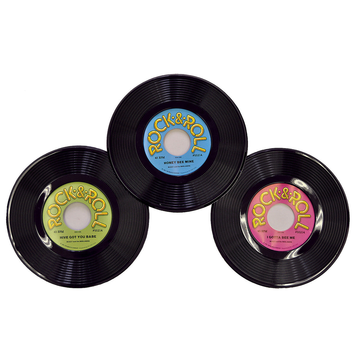Classic Records 9 Inches for Fifties Sock Hop Parties and Retro Celebrations