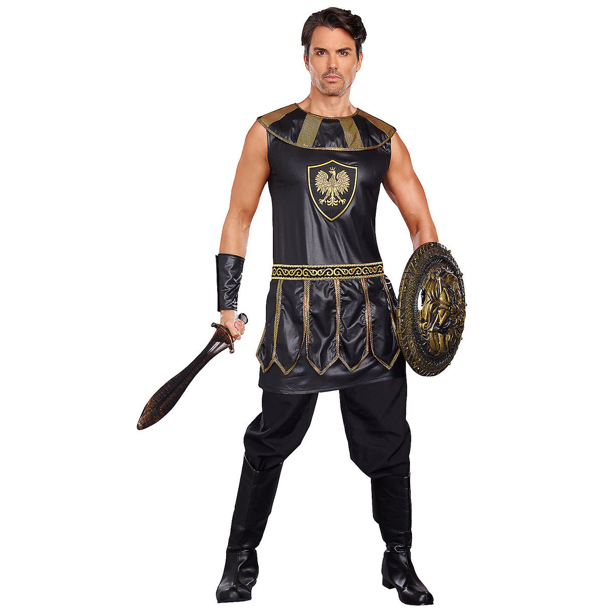 Epic Men's Deadly Warrior Costume for Halloween Parties Themed Events and Historical Reenactments