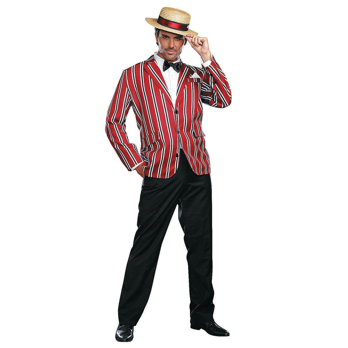 Men's Good Time Charlie Costume for Halloween Parties Themed Events and Vintage Celebrations