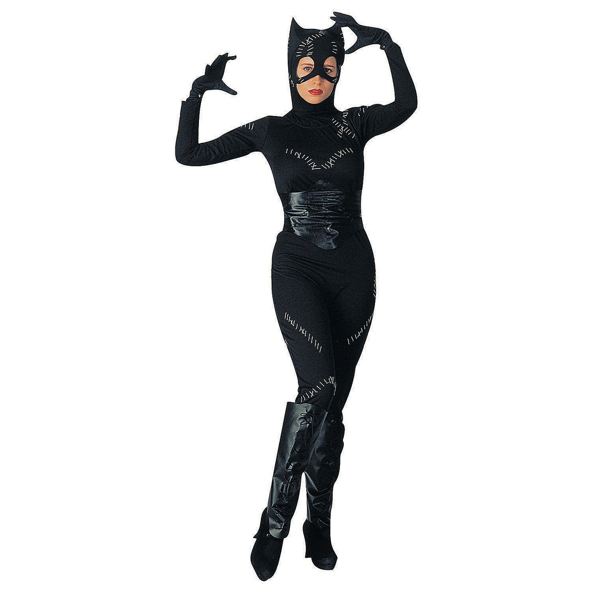 Premium Women's Catwoman Costume for Halloween Events Parties and Themed Celebrations