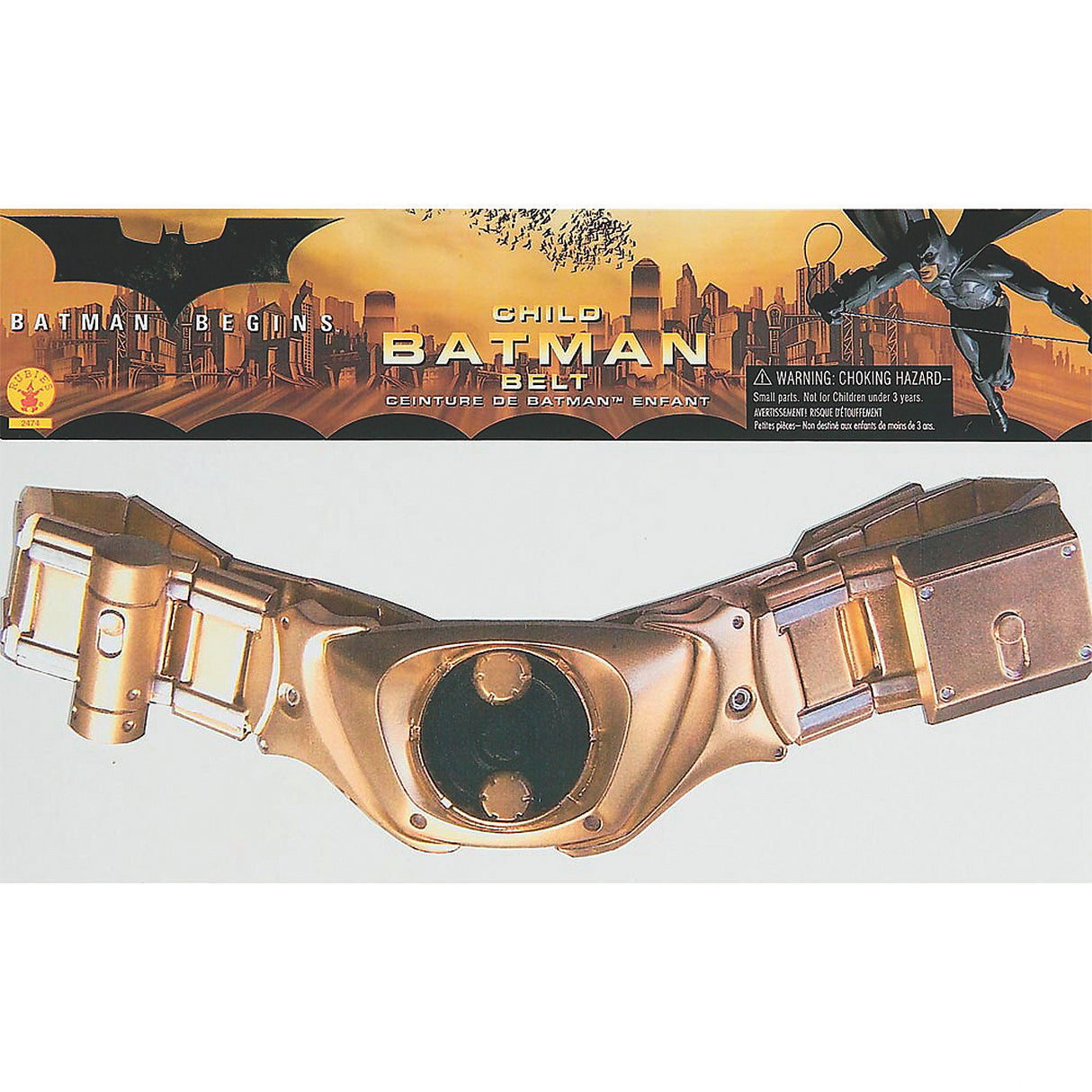 Authentic Batman Utility Belt for Kids Halloween Costumes and Superhero Dress Up