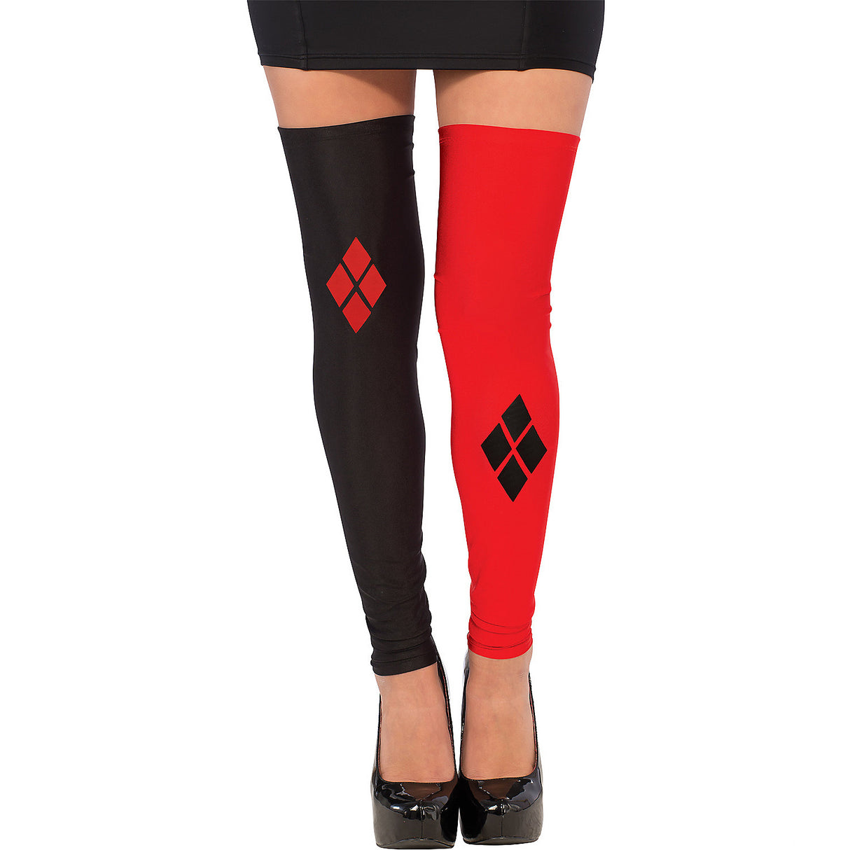 Harley Quinn Thigh Highs for Superhero Parties Cosplay Events and Costume Fun