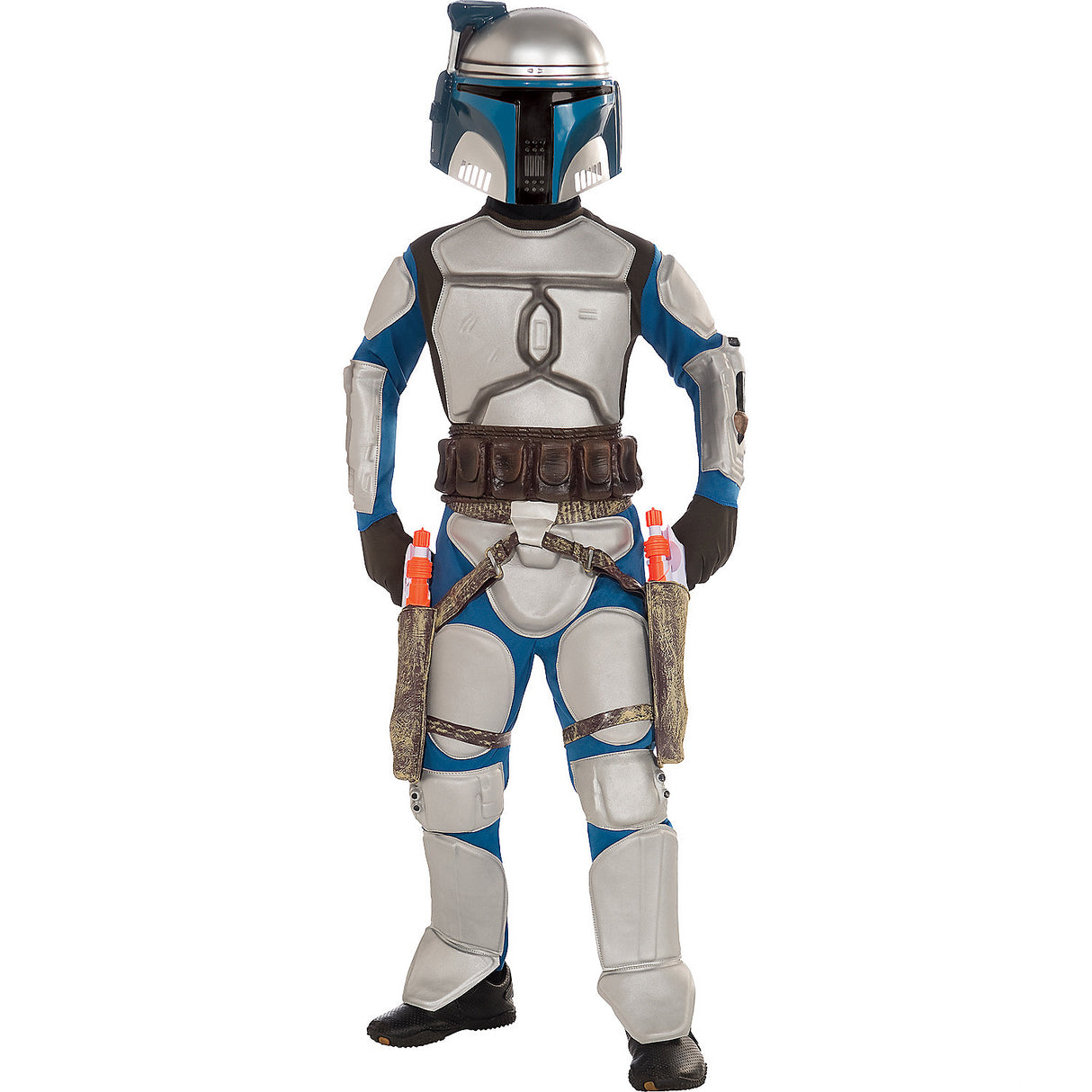 Authentic Jango Fett Blasters and Holster for Star Wars Themed Costumes and Dress-Up Events