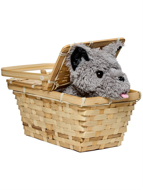 Deluxe Toto With Basket for Wizard of Oz Themed Parties and Gift Giving
