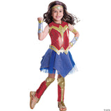 Deluxe Wonder Woman Child Costume for Halloween Parties and Superhero Adventures