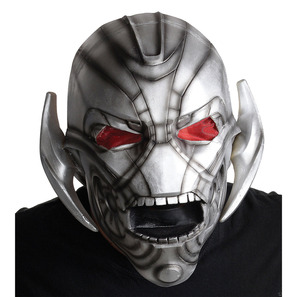 Villainous Ultron Mask for Marvel Avengers Themed Costumes and Halloween Parties