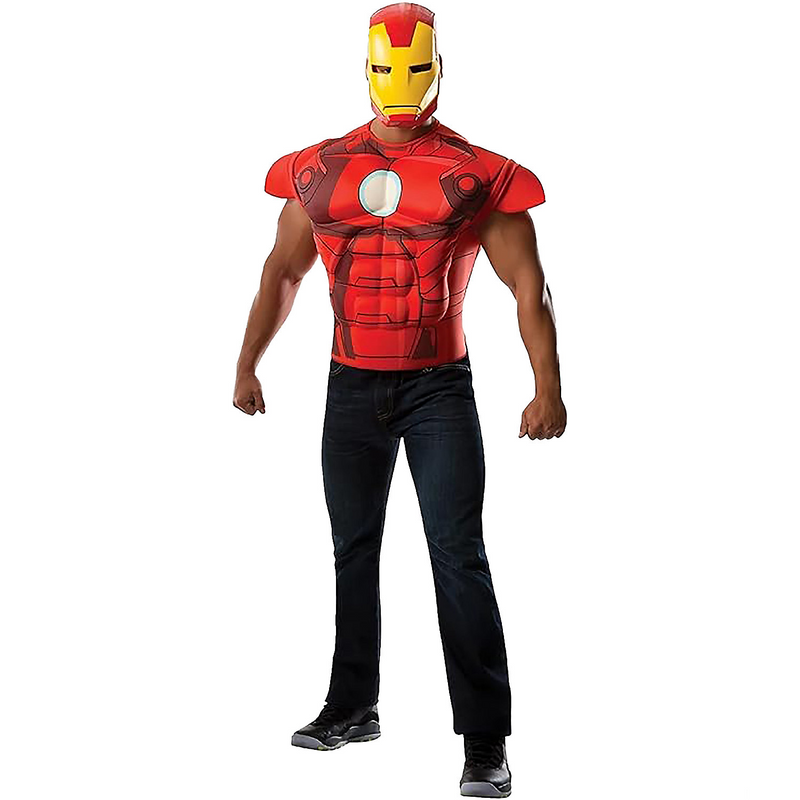 Quick and Easy Men's Iron Man Costume for Halloween Parties and Superhero Events