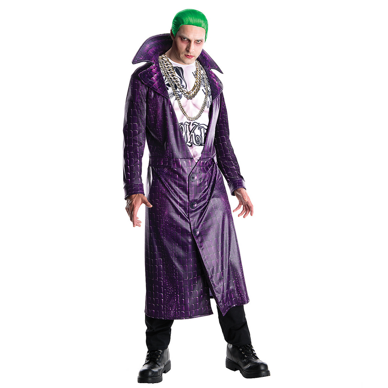 Authentic Suicide Squad Joker Costume for Halloween Parties and Superhero Events